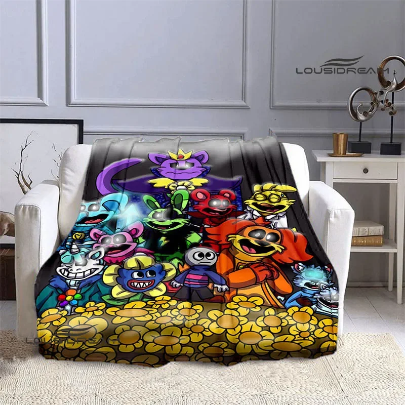 S-smiling critters Cartoon blankets picnic blanket Warm Flannel blankets Soft and comfortable blanket bed linings Birthday Gift