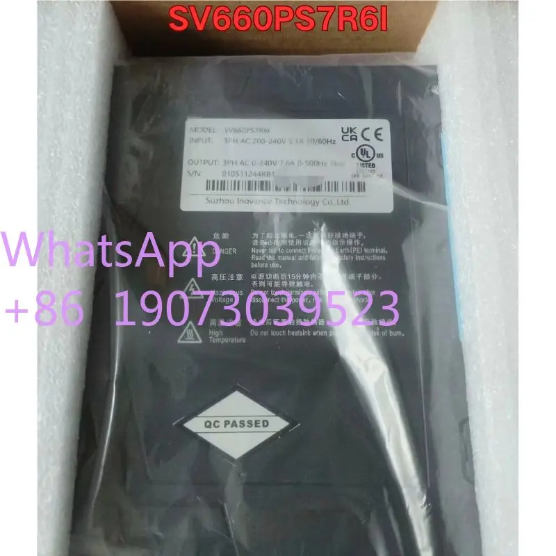 Новый оригинальный сервопривод SV660PS7R6I
