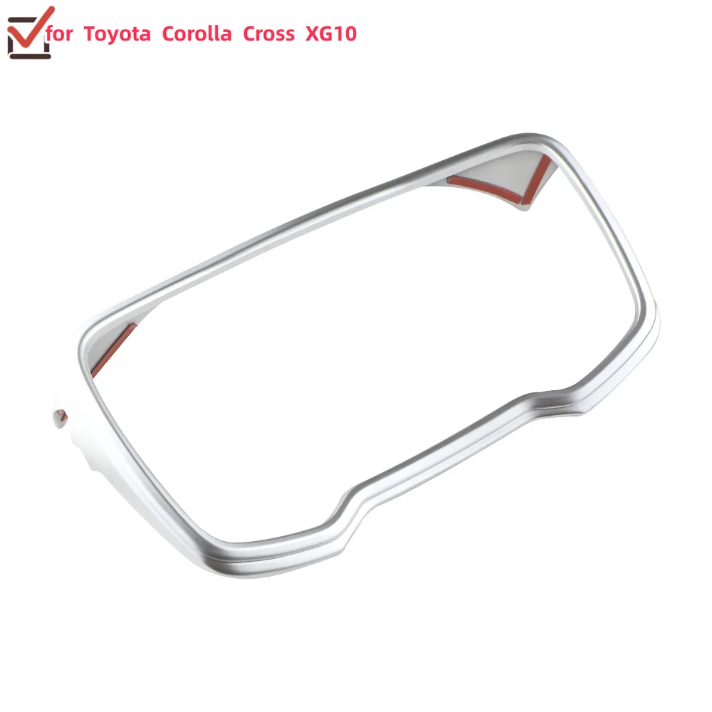 For Toyota Corolla Cross XG10 2021-2023 LHD ABS Car Instrument Display Speedometer Gauge Cover Case Trim Frame Sticker