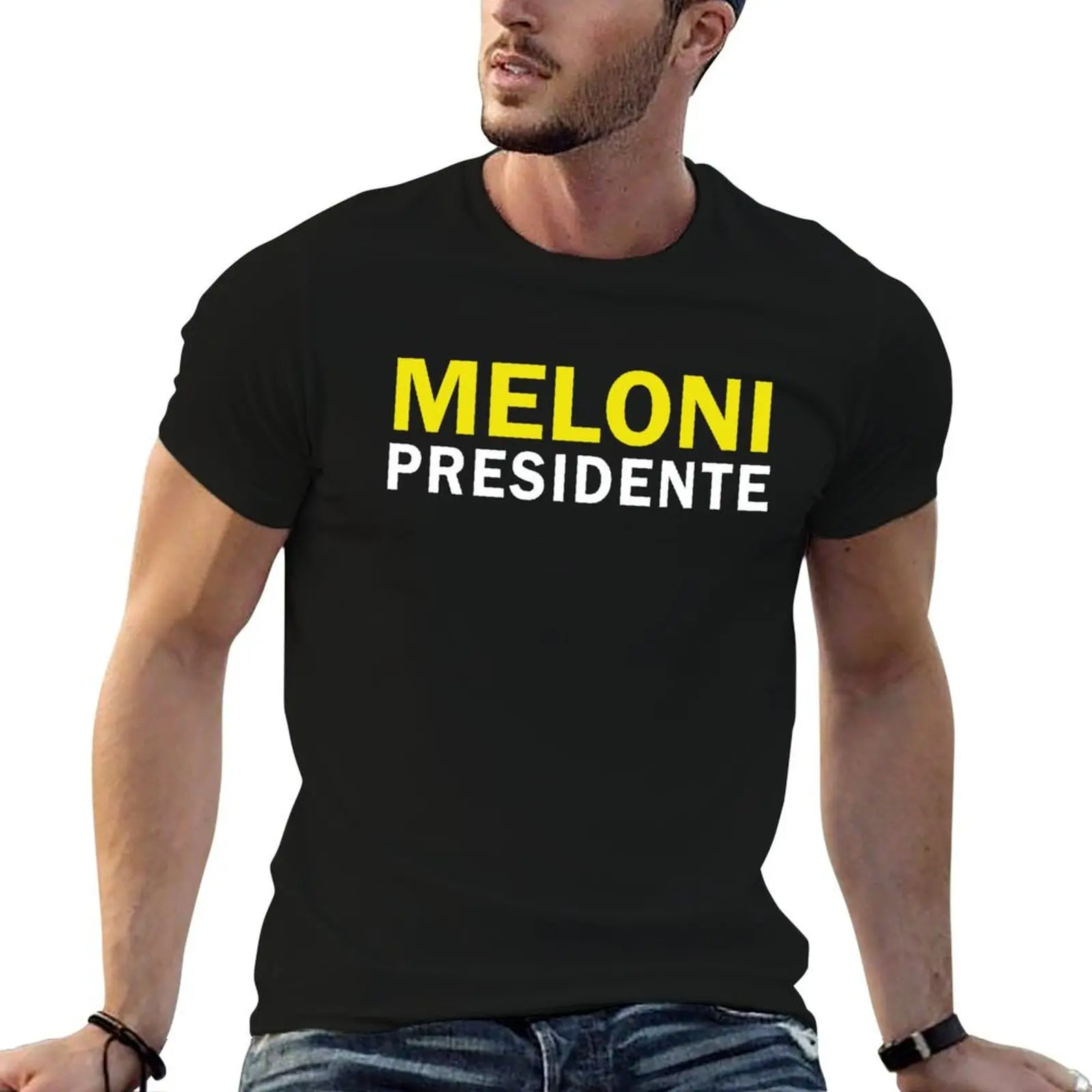 

Giorgia Meloni Presidente T-Shirt anime tshirt t shirt for man T-Shirt