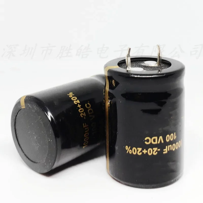 

(2PCS/10PCS) 100v1000uf Volume : 25x30mm Electrolytic Capacitors 100V1000uF Hard Feet