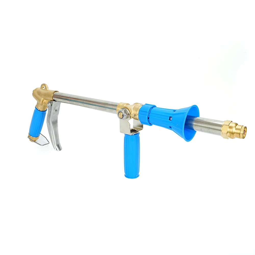 

Agricultural High Pressure Spray Gun - Adjustable Nozzle Pesticide Sprayer Gun for 3 Cylinder Plunger Pump for Garden, Orchard