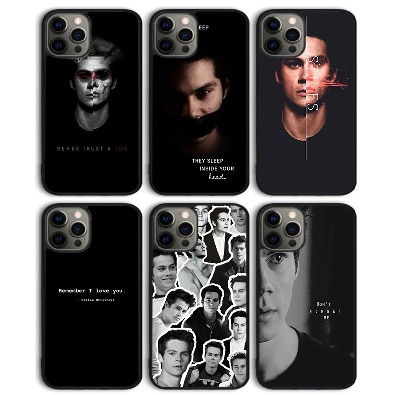 Dylan O'Brien Teen Wolf cool Phone Case Back Cover for iPhone 16 15 SE2020 14 13 11 12 Pro Max mini XS XR PlusS Shell Coque