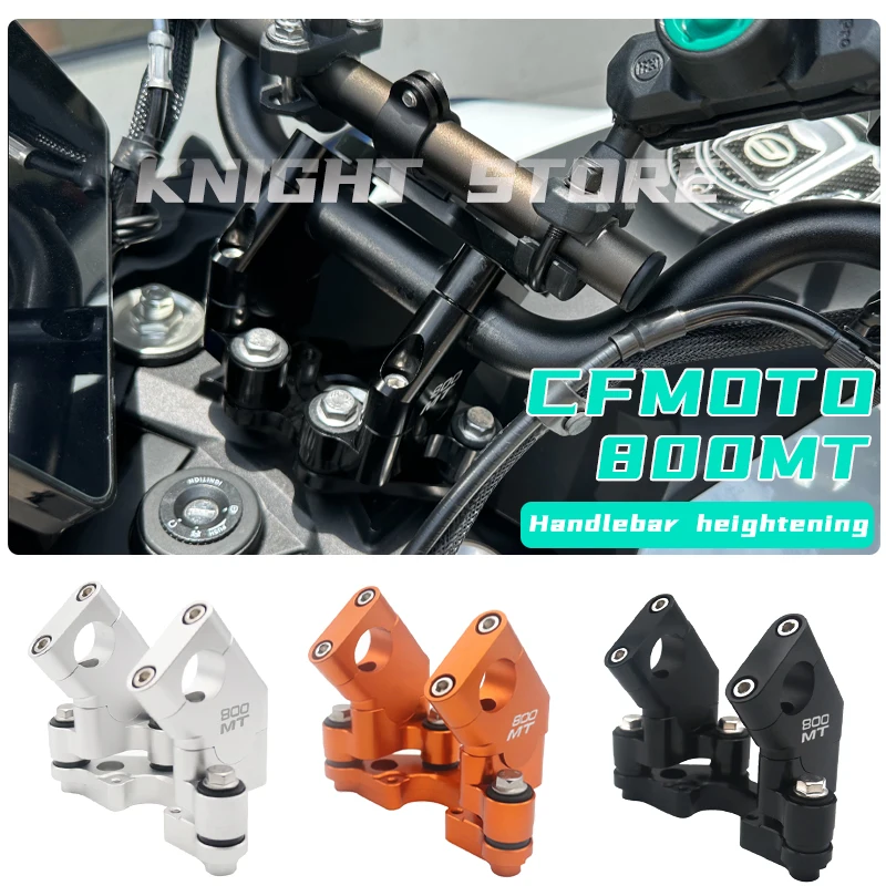 

NEW Motorcycle Accessories for CFMOTO 800MT Handlebar heightening 800 mt Handlebar damping code Parts