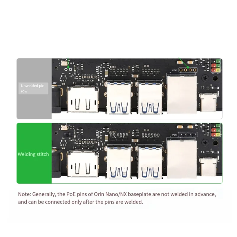 

МОДУЛЬ B92B-POE Плата расширения Power Over Ethernet для Jetson Orin Nano/Jetson Orin NX