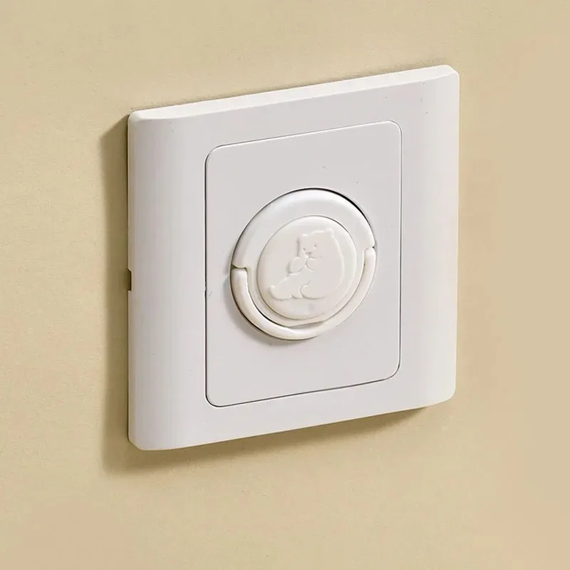 10 pezzi Coperture per prese di sicurezza per bambini Protezioni per prese elettriche Copri presa anti-shock elettrico Protezione sicura per bambini