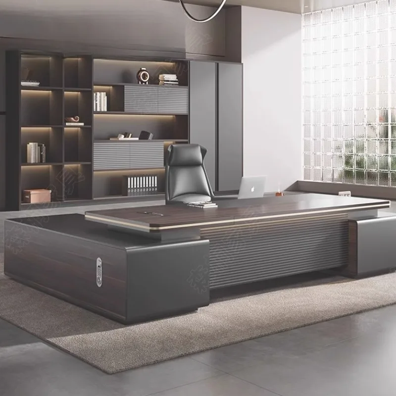 مؤتمر حديث كبير الحجم فاخر مصمم دراسة حامل مكتب مكتب رخيصة عالية الجودة مكتب مدير مكتب أثاث قابل للطي