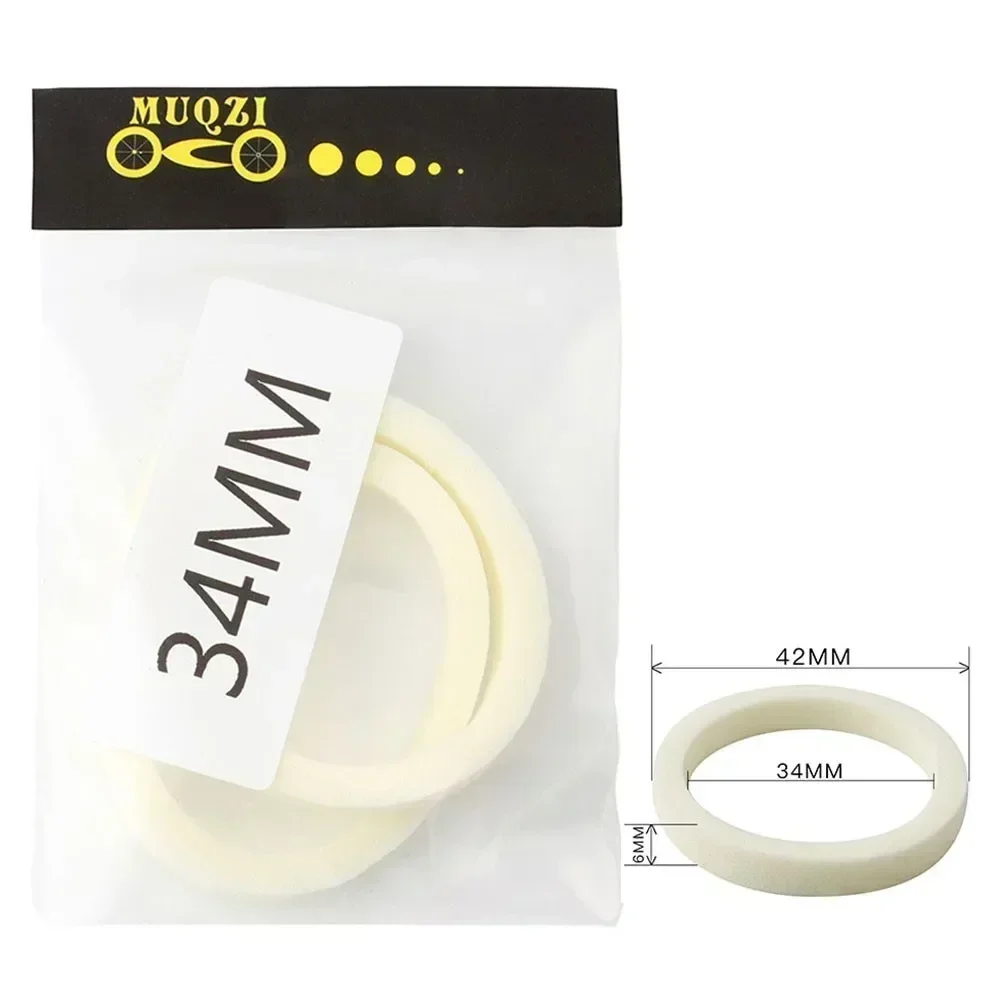 30mm/32mm/34mm/35mm/36mm/38mm/40mm    Package Includes:    2 X Fork Sponge Foam Rings Oil Seal    Note:    1. The Real Color Of