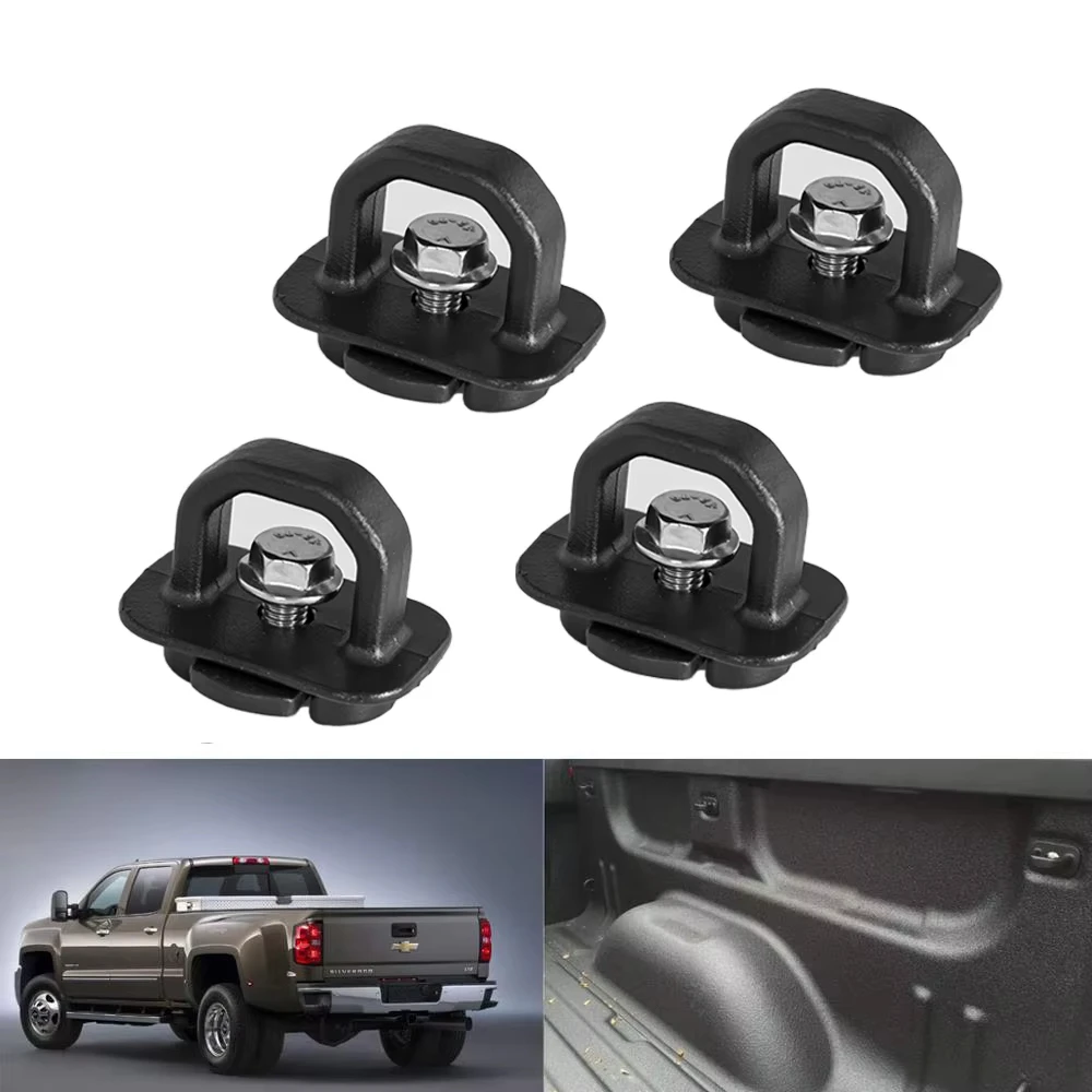 New Tie Down Anchor For Pickup Truck Bed Cargo Box Hook Rope Fixed Buckle For Chevrolet Silverado / Colorado / Colorado / Canyon