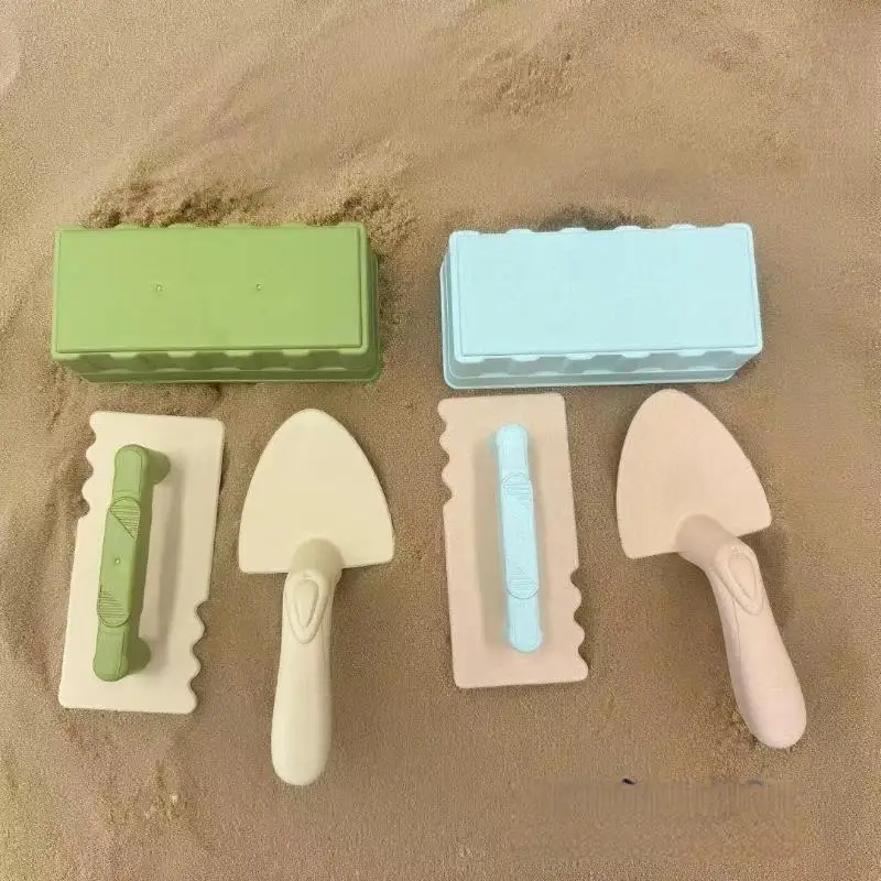 SXH 3Pcs Shovel Sandbox Castle Building Sand Brick Walls Molds Tools Children Beach Toys Outdoor Snow Play Games Kids Sands Toy