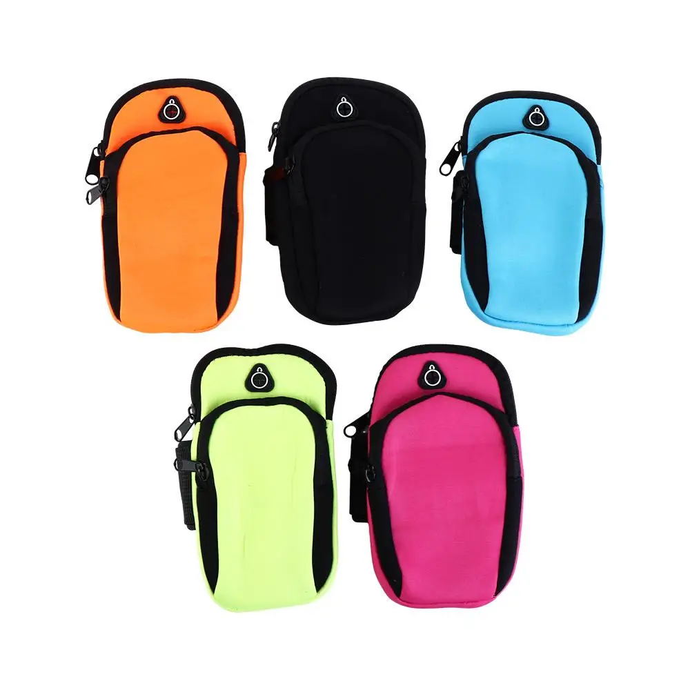 Fitness Arm Bag Adjustable Outdoor Sports Bag Running Arm Bag Phone Arm Band Fitness Bag Running Wallet Wrist Bag Arm Bag