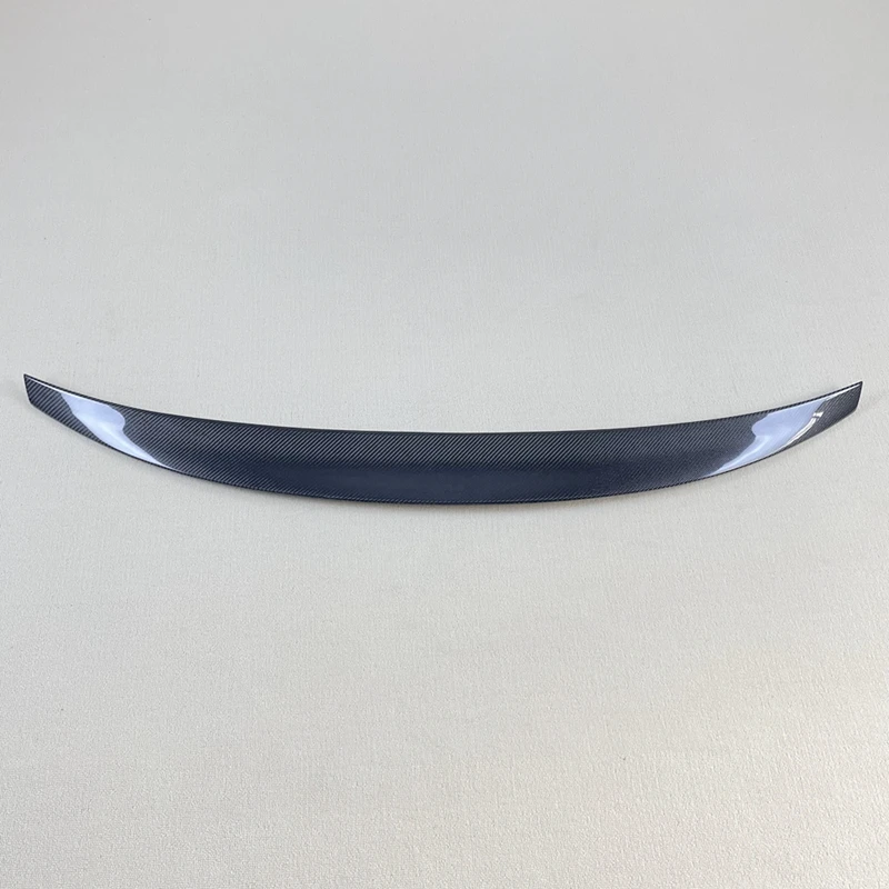 لأودي A6 C7 سيدان HK نمط ألياف الكربون الخلفي سبويلر الجذع الجناح 2012-2016 FRP مزورة الكربون