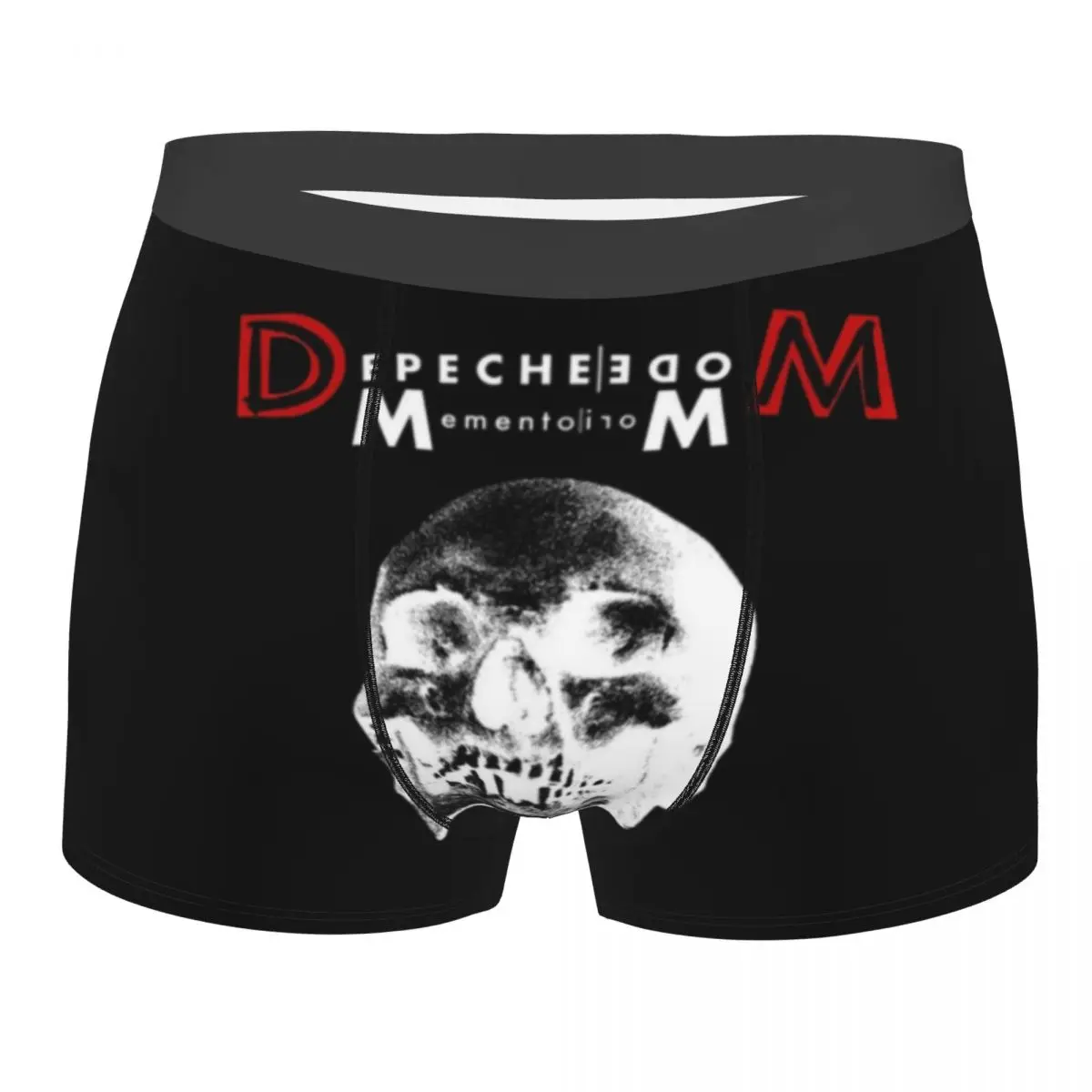 Custom Novelty Electronic Rock Band Depeche Cool Mode Boxers Shorts Underpants Men's Stretch Briefs Underwear