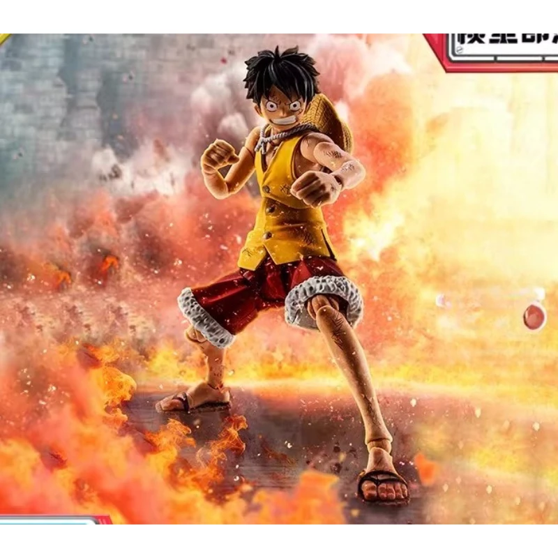

В наличии: Коллекционная фигурка Bandai SHF Луффи из One Piece, серия Marineford Summit War, игрушка-кукла, подарок