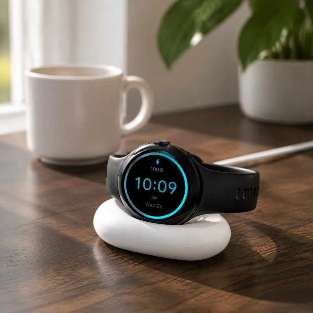 Magnetic Google Pixel Watch 4 Charger Type-C Stable Charging Smartwatch Charging Cable Smart Chip Protection Copper Wire