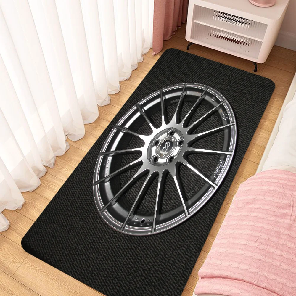 Enkei Balcony Foot Mat Floor Mats Super Absorbent Bathroom Rug Doormat Entrance Door Rugs Non Slip Carpet for Kitchen Bath Room