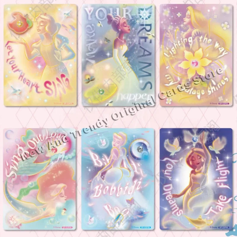 Carte originale. Cartes de collection Disney Princess Magic DegradTale, Cendrillon, Blanche-Neige, Boîte ennemi, Cadeaux de vacances, Amusant, Vente limitée