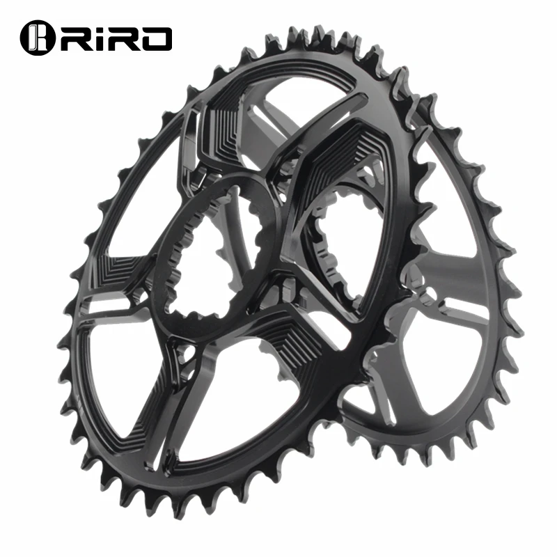 Riro-超軽量中空自転車チェーン,32/34/36/38tワイド歯,Sram用クラウン9
