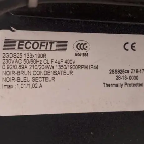 

2GDS35 133*190R 2GDS25 133*190R 2GDS25 133x190R Z18-08Y4-306 ВЕНТИЛЯТОР 100% новый и оригинальный