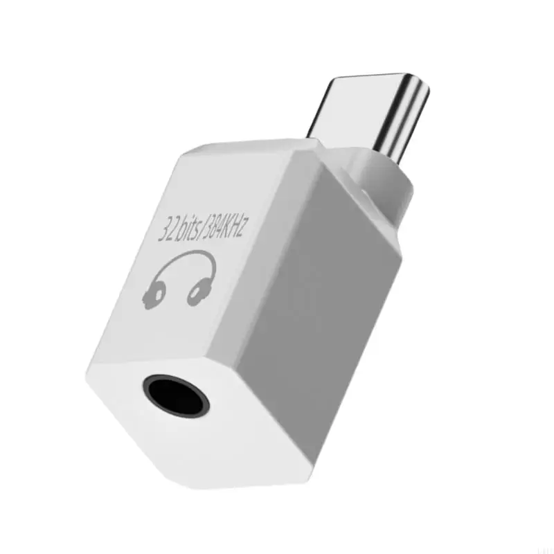 Наушники и динамики L41F Type C в 3,5 мм конвертер радиодаптера для прозрачного звучания