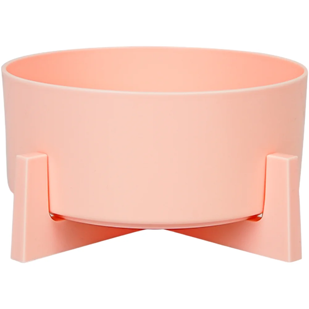 4 Count Indoor Plant Pot Set with Stand Thick PP Construction Self Watering Capability Raised Rim Stable Base for Desktop Garden