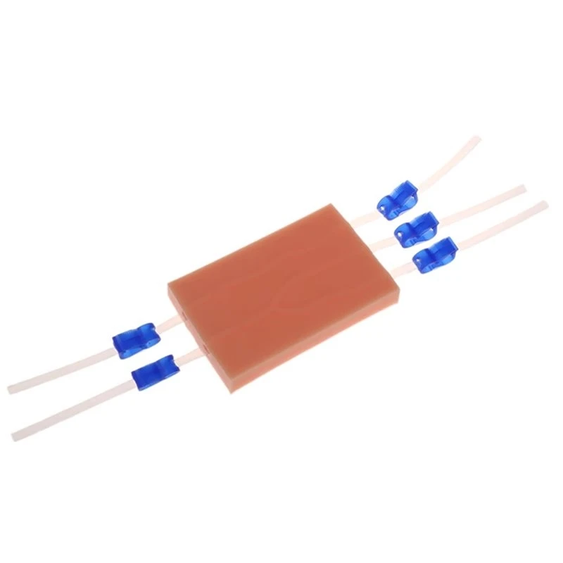 A27U Upgraded Durable, Portable Venipuncture Injection Practice Pad For Nurses And For Students Suture Training Model
