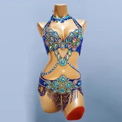 Sexy Belly dance costumes women belly dance bra belt set sexy belly dancing outfit Carnival costume Tops Bra Waist Chain Belt