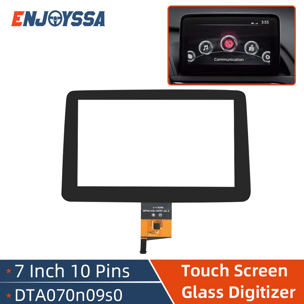 

Car Radio Touch Screen Glass Digitizer 7 Inch 10 Pins For Mazda CX-4 2016-2021Y Multimedia Player NAV DTA070n09s0