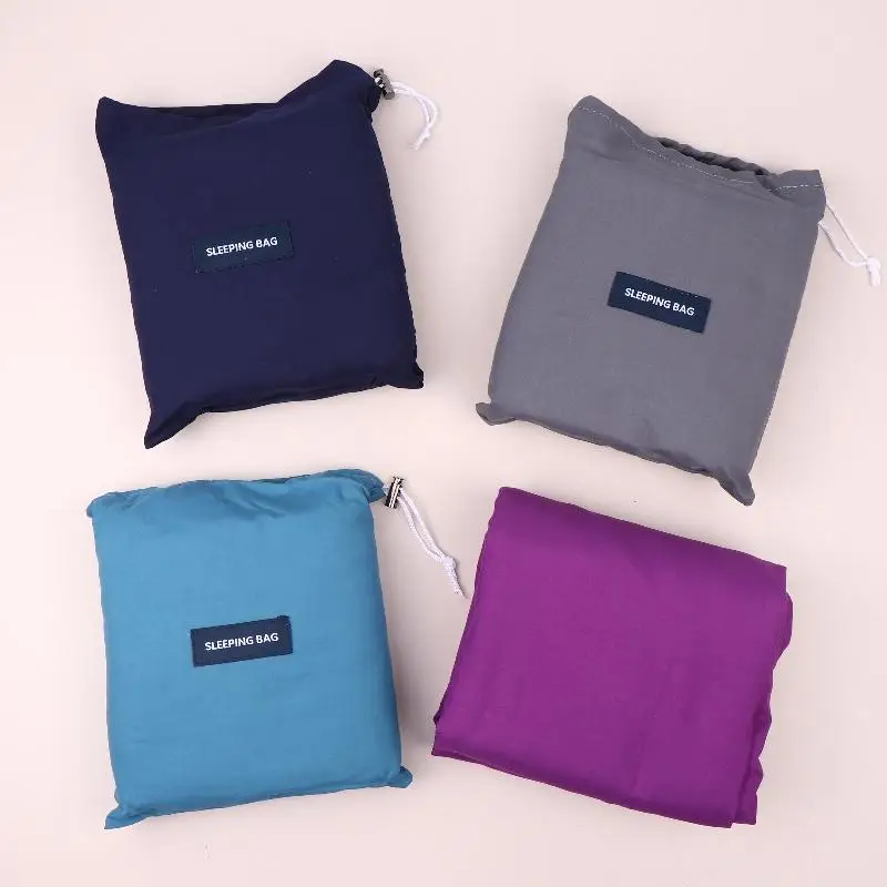 115*210 ซม.น้ําหนักเบาถุงนอนLinerถุงนอนกลางแจ้งCampingโรงแรมแผ่นเดินทางCamping Mat Campingอุปกรณ์