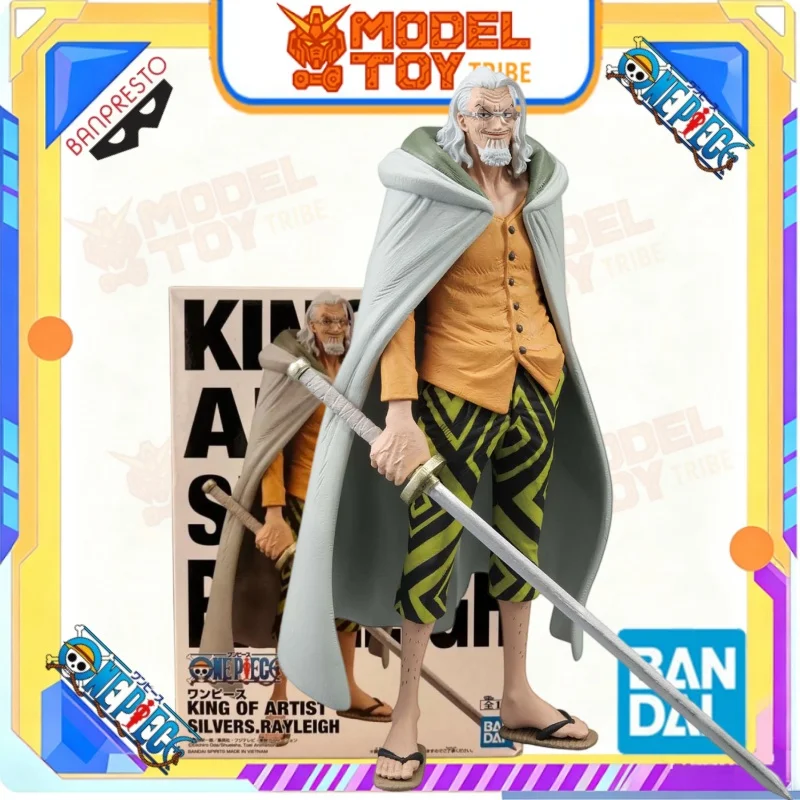 

В наличии: Оригинальная аниме-фигурка Bandai из Японии, One Piece, серия Prize Figure KING of ARTIST, Силверс Рэйли (230 мм), коллекционная модель, игрушка, подарок
