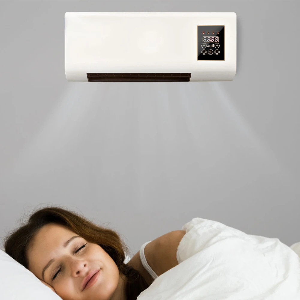 Pemanas 2-in-1 Mini Suhu Konstan Cerdas dengan Pemanas Remote Control 1800W