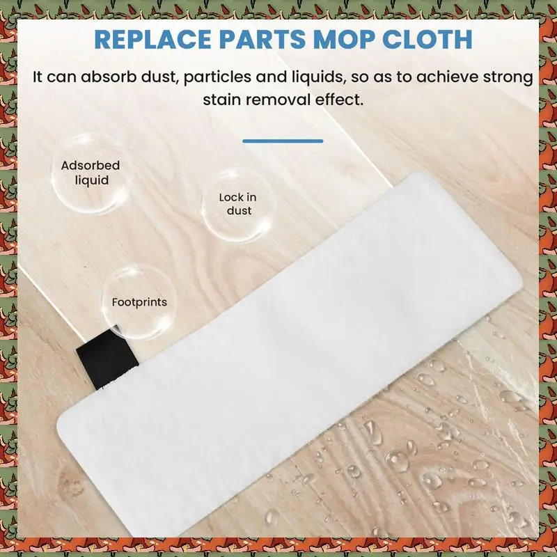 

ABLQ сменные аксессуары для швабры для Karcher Easyfix SC2 SC3 SC4 SC5, пароочиститель, одежда из микрофибры для пола