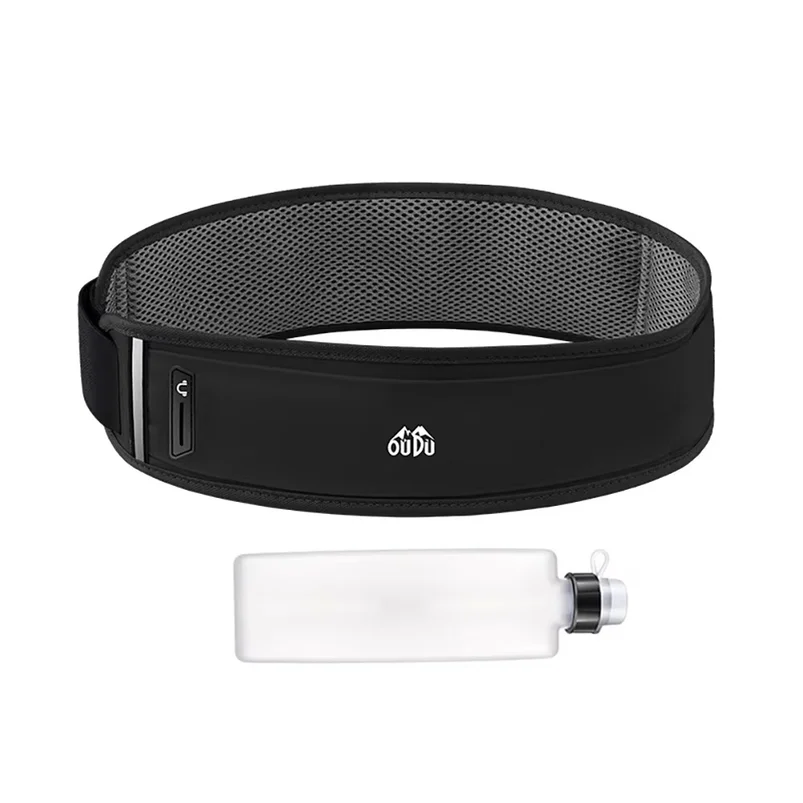Running Belt Waist Bag with Water Bottle 330ml Women Sports Fanny Pack Men Phone Pouch Jogging Gym Bags Hydration Run