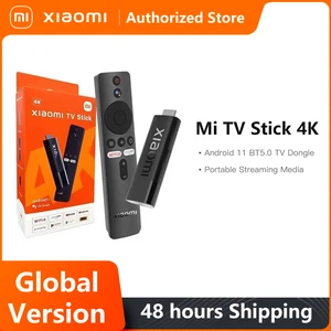 글로벌 버전 Xiaomi MI TV 스틱 4K Android 11 BT5.0 TV Dongle 휴대용 스트리밍 미디어 다중 언어 8 최고의 판매 스틱 TV Xiaomi -№4
