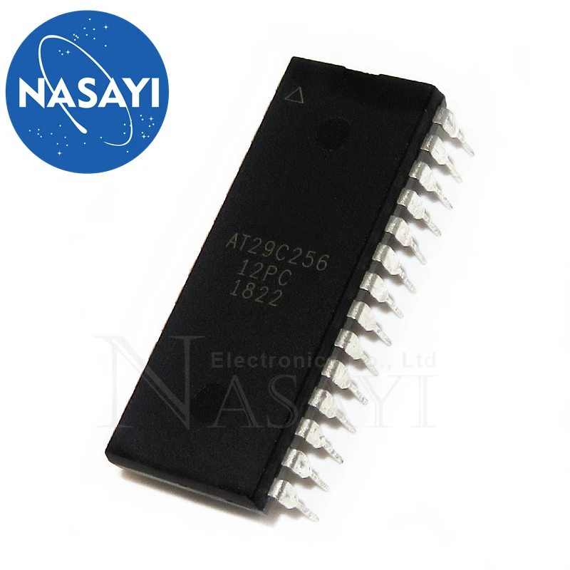 5PCS Chip AT29C256-12PC AT29C256 DIP-28