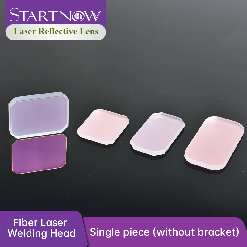 Startnow Laser Reflectance Cutting Lens Optical Instrument Mirror Lens 30*14*2 With Holder Special-shaped Laser Reflective Lens