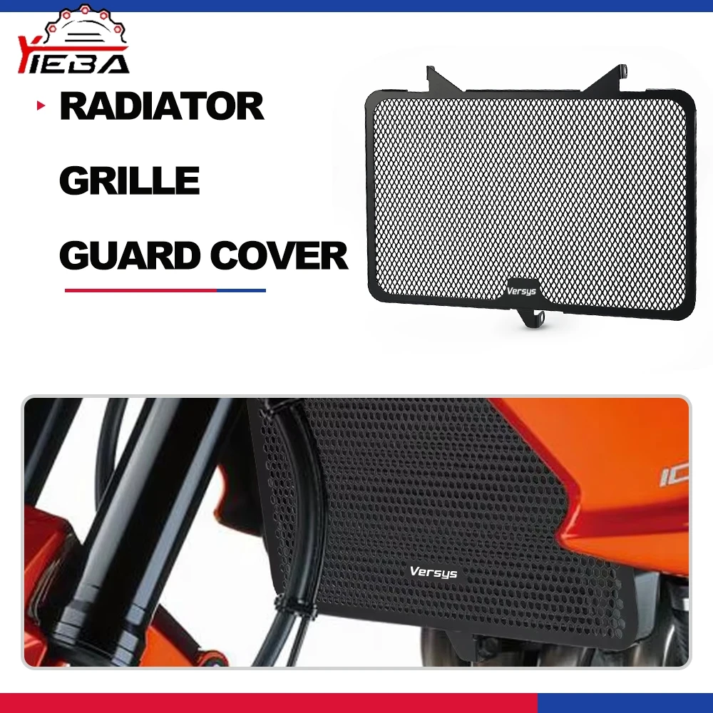 

For Kawasaki Z750S Z800 Z1000 Z1000SX VERSYS 1000 2007-2023 2022 Cooler Cover Moto Radiator Grill Guard Protector Accessories
