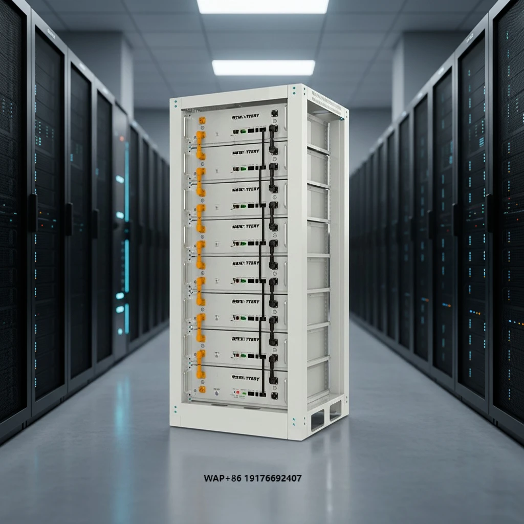 BR SOLAR Stackable ESS Lifepo4 Battery 51.2v Long-cycle LifeRack Mounted Lithium Battery 15kw for Data Center Backup Power