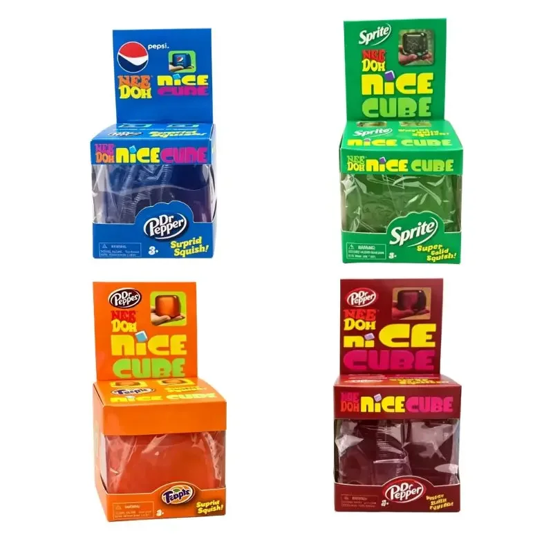 

Nee doh Squeeze Blind Box Gift Supplies sensory , pinch and pressure reducing cube, squeeze able Fidget pressure reducing