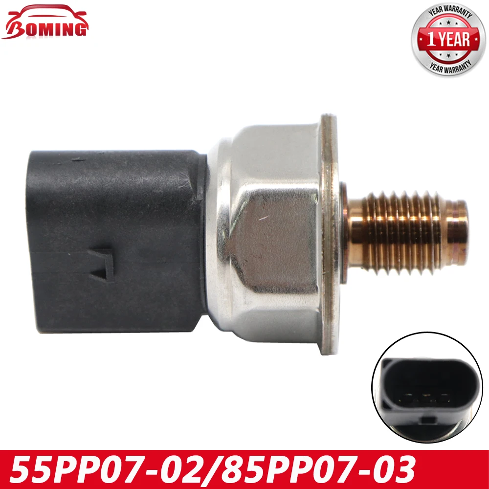 55PP07-02 Fuel Rail High Pressure Regulator Sensor Druck Sensor Valve for Mercedes-Benz Kia Carnival Sedona Bongo 3 J3 85PP07-03