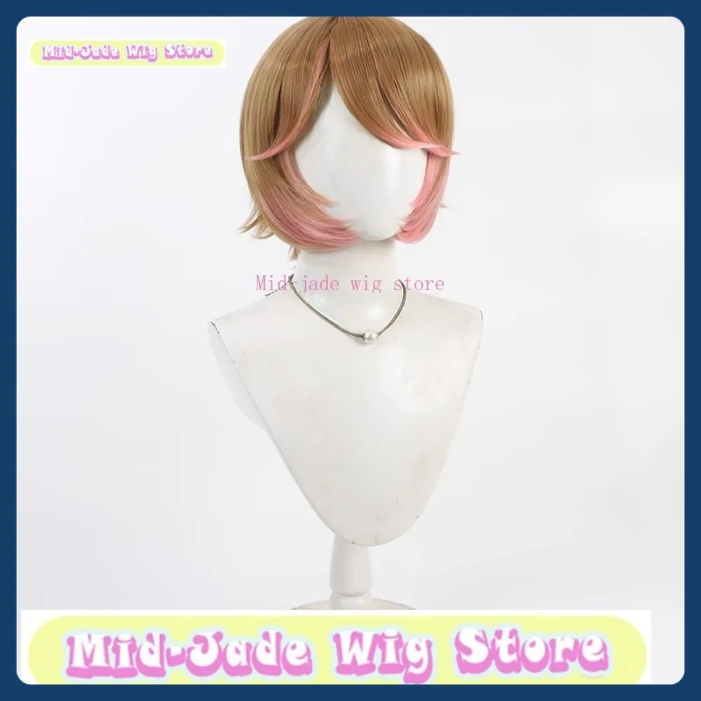 Mid-jade Wig Store Identity V BLK Team Mechanic Tracy Cosplay Wig Anime Game Role Playing Synthetic Hair Halloween Party