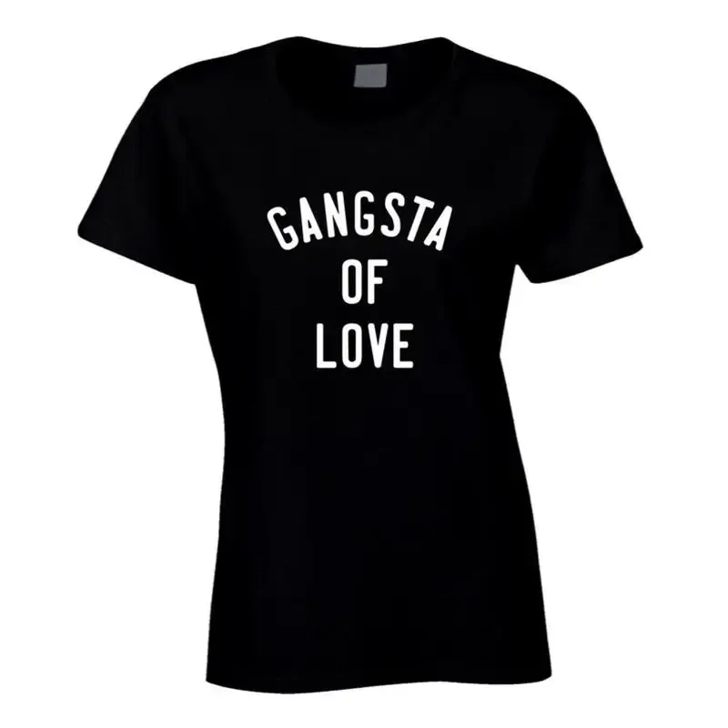 Gangsta Of Love Funny Dark T Shirt
