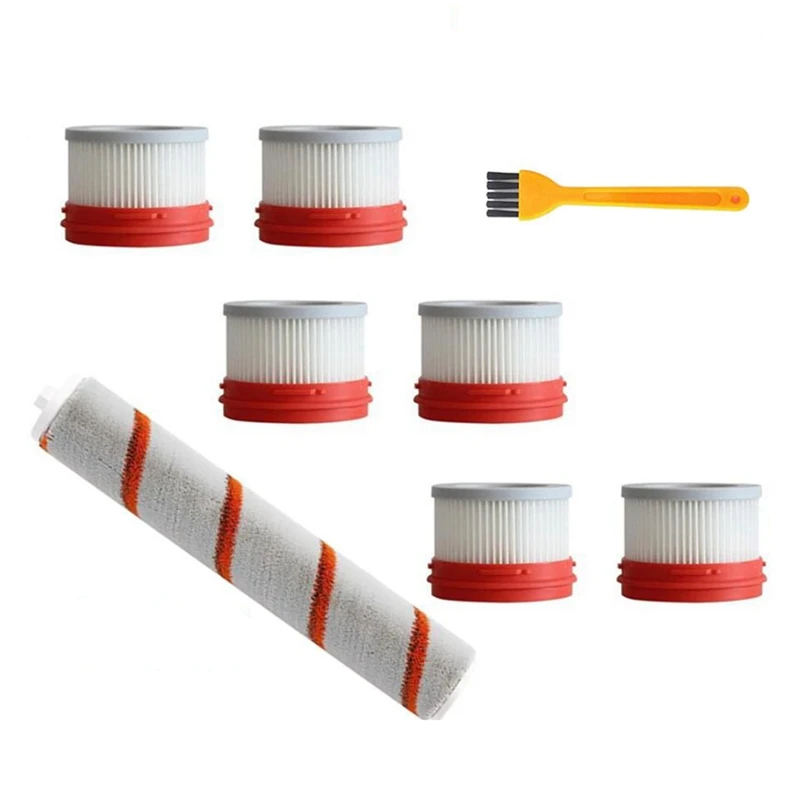 Filter For Xiaomi Dreame V9 V9B V10 Wireless Handheld Vacuum Cleaner Accessories Hepa Filter Roller Brush Parts Kit