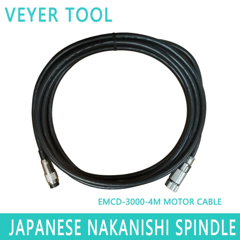 Japan NAKANISHI spindle motor connection cable EMCD-3000/J/A-4M/6M