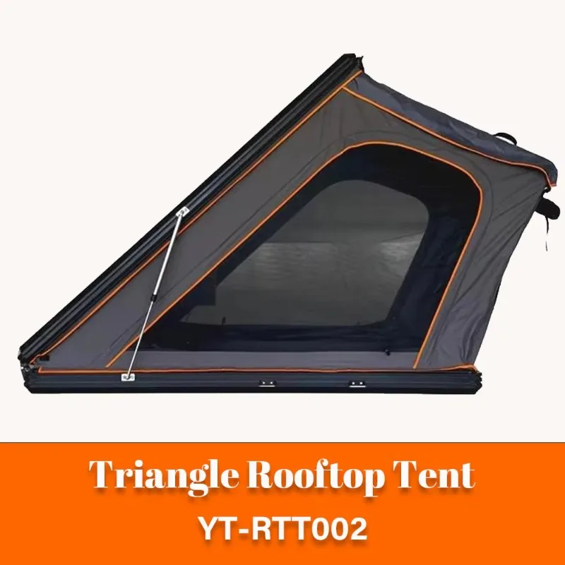 Manufacturer Price Lightweight Roof Tent Aluminum Camping Z Folding Hard Shell Roof Car