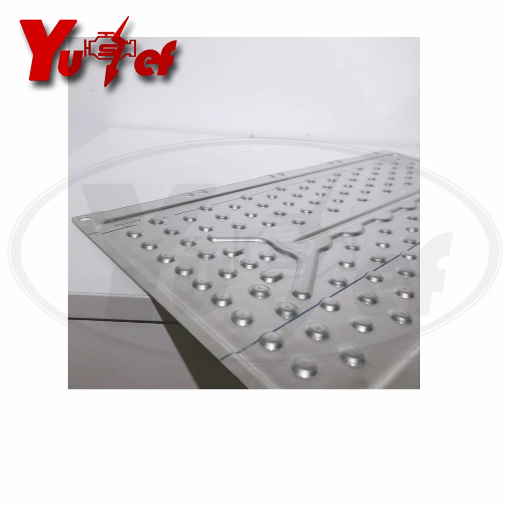 Ev Battery Aluminum Cooling Plates Vacuum Brazing Heat Exchangers For Pack OEM TR-CY-T110