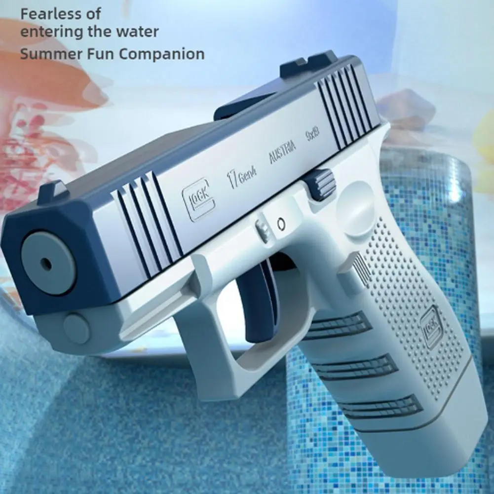 Brinquedo de pistola de água semiautomática - Pistola de esguicho de recarga rápida para crianças e adultos, jogo de luta aquática de verão ao ar livre