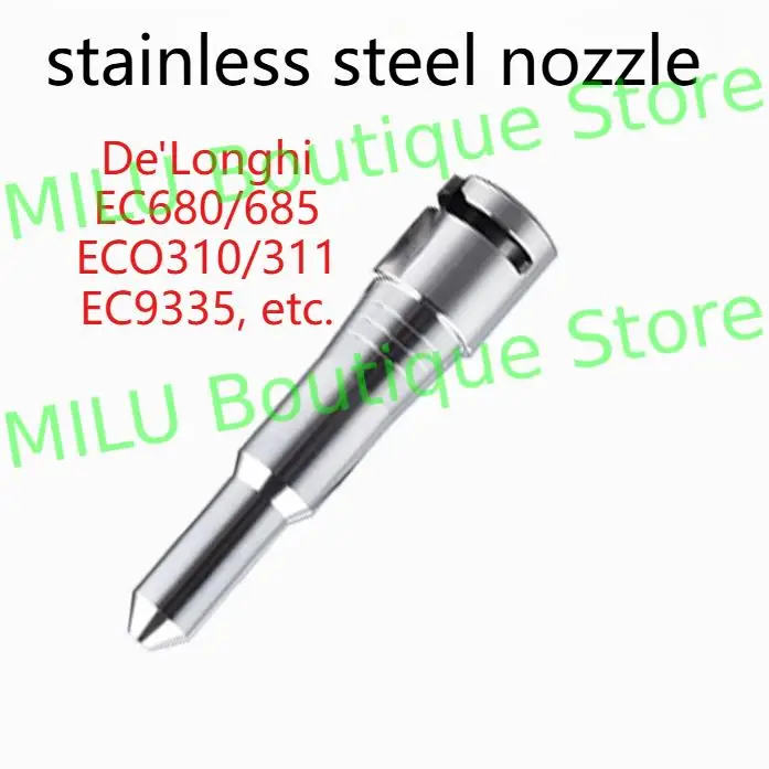 

Кофемашина De'Longhi EC685/ECO310, паровое сопло 9335, оригинальная трубка, силиконовые аксессуары из нержавеющей стали, универсальная головка