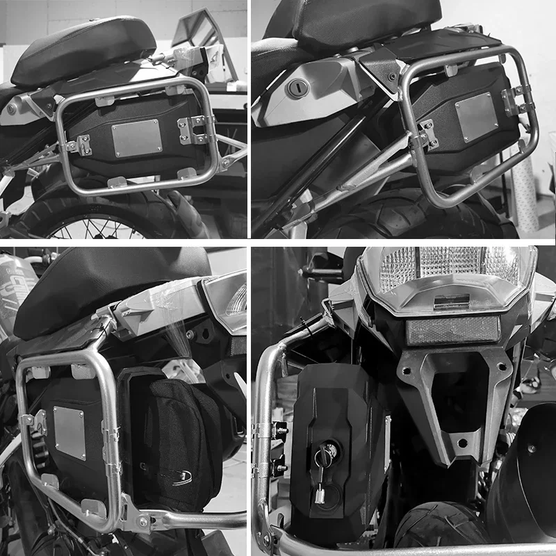 NEW For BMW R1200GS R1250GS LC ADV Waterproof Tool Box R1200 GS R1250 GS R 1250 GS Adventure 2004-2023 Motorcycle Left Side Box