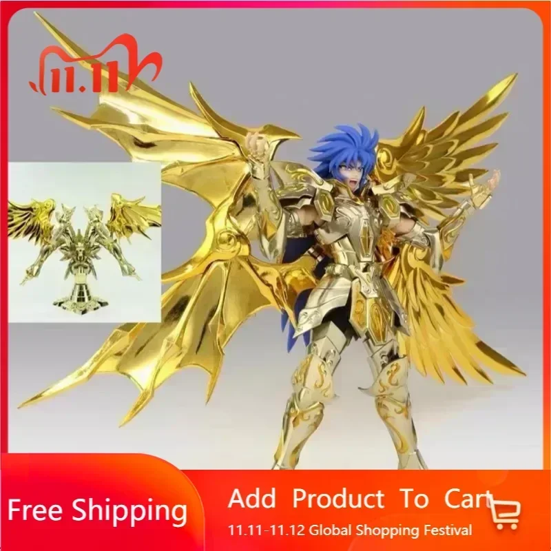 Tolles Spielzeug/GT Saint Seiya Myth Cloth EX Gemini Saga Kanon Totem/Objekt SOG/Soul of God Gold Knights of The Zodiac Actionfigur